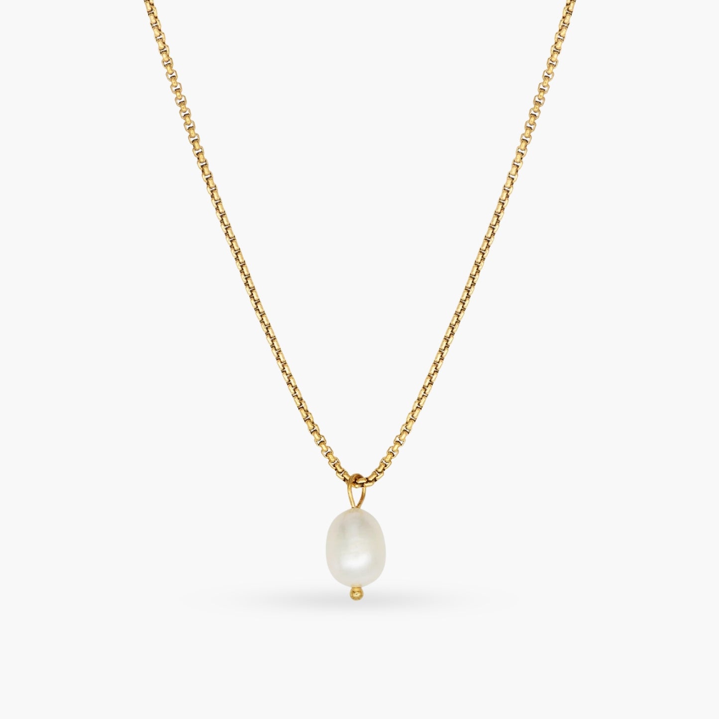 Getting Fresh Pearl Gold Necklace