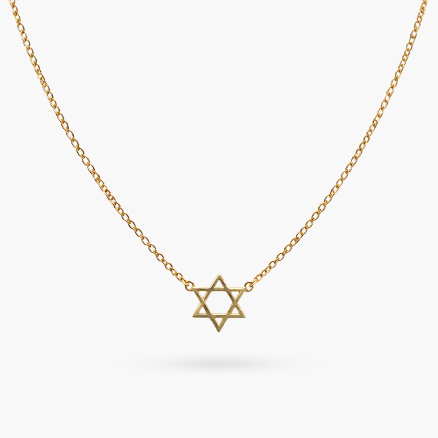 The Star of David Gold Necklace