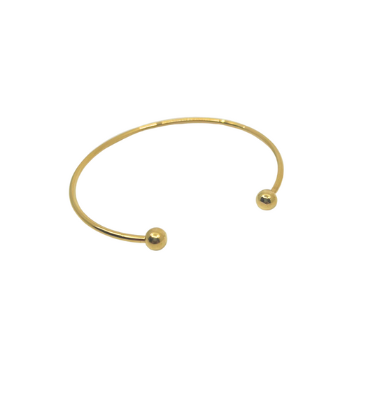 Ball Gold Bangle