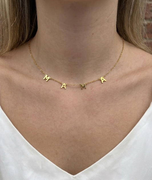 The Mama Spaced Necklace