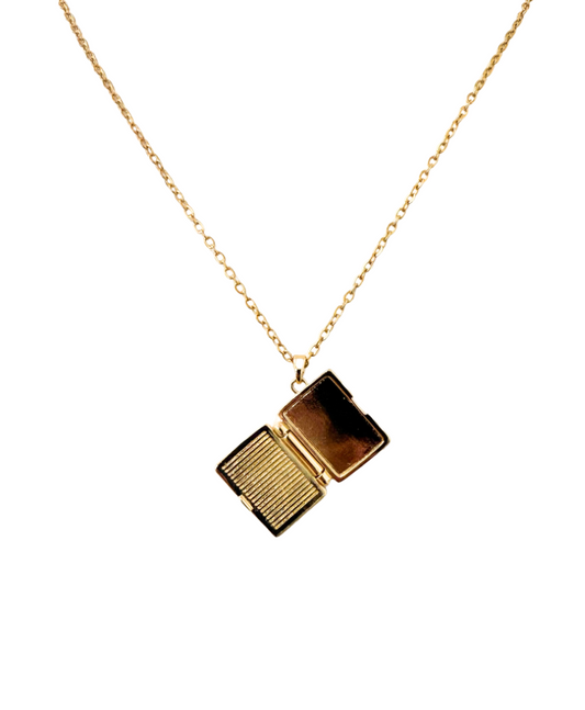 The Locket Square Necklace