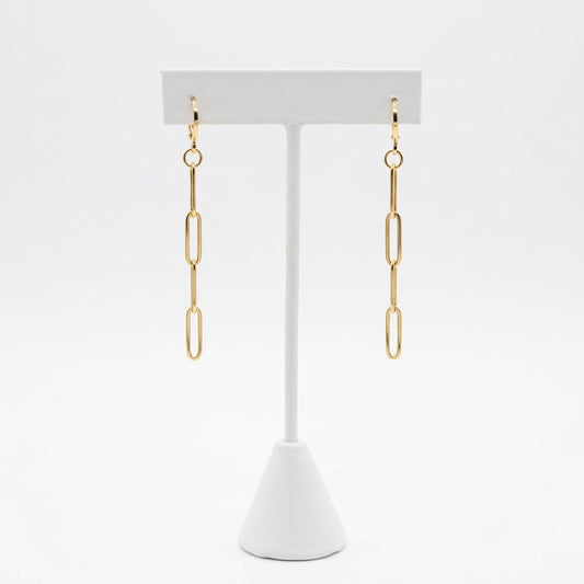 The Paperclip Earrings