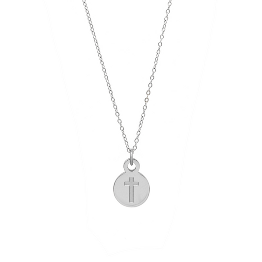 The Polished Go With Grace Cross Necklace