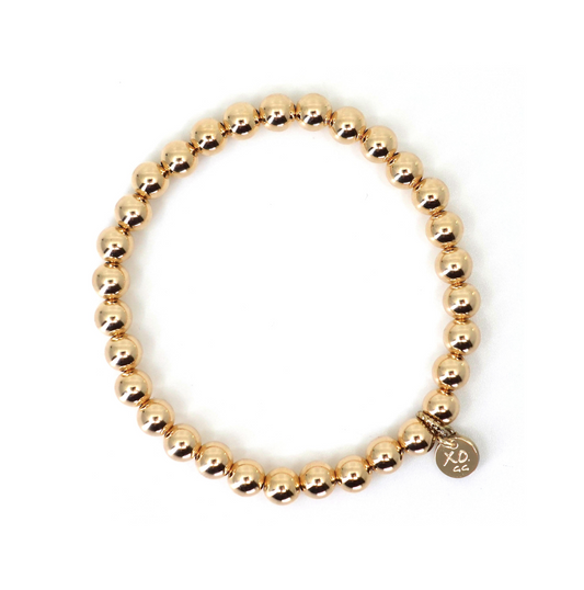 Eternity Bracelet in Gold Smooth