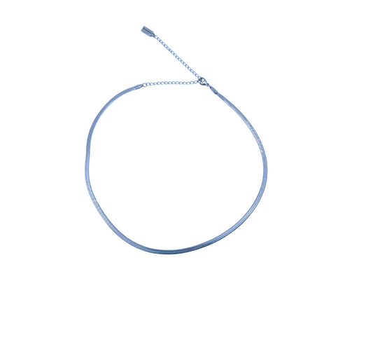 The Silver Herringbone Chain