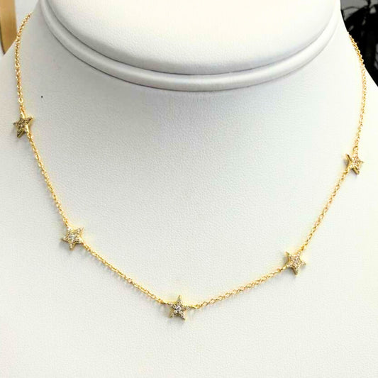 The Sparkling Stars Necklace
