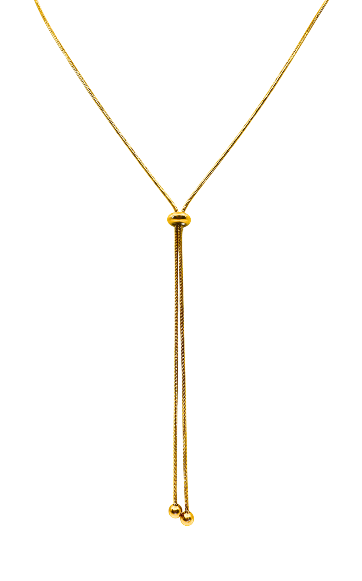 Gold Droplet Necklace