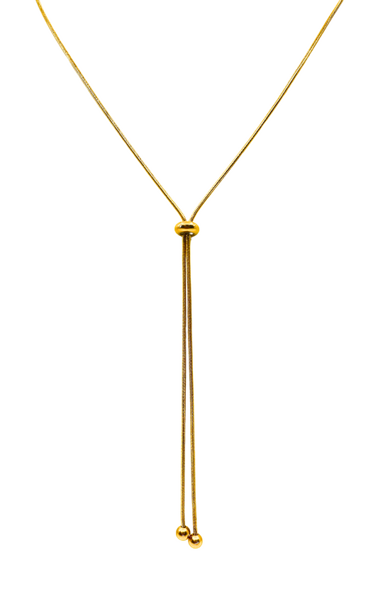 Gold Droplet Necklace