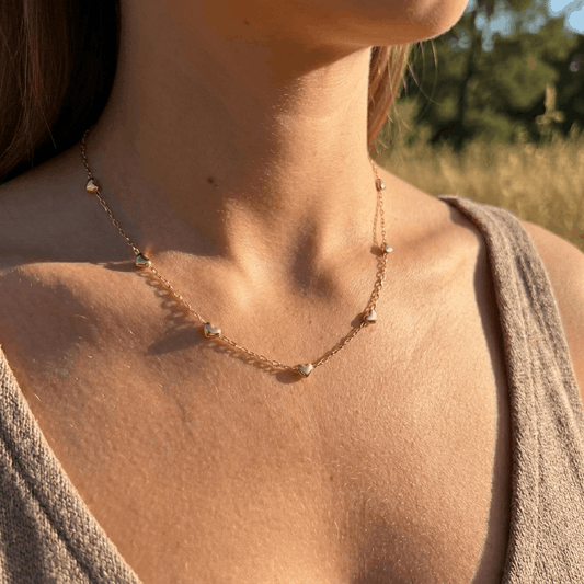 The Spaced Heart Lola Necklace