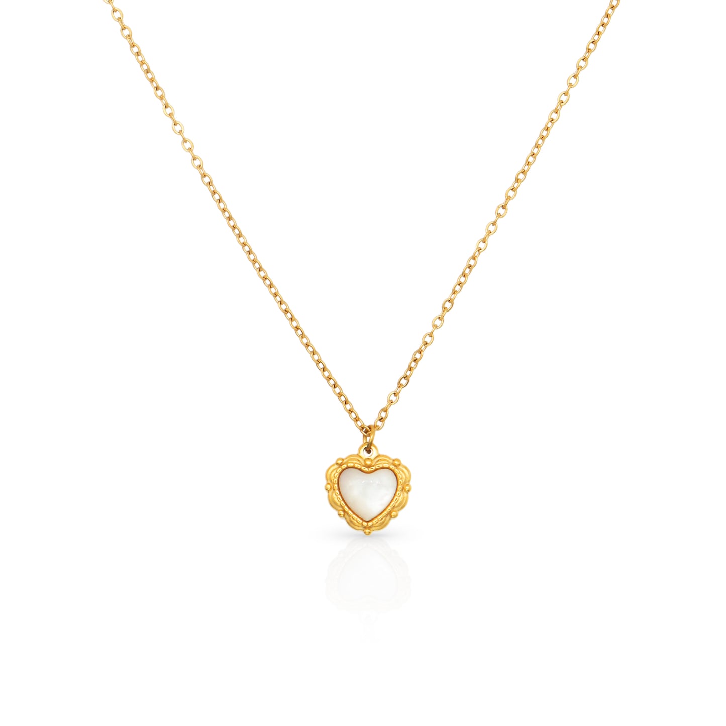 The Heirloom Heart Gold Necklace
