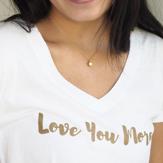 St. Benedict Necklace in Gold Medallion