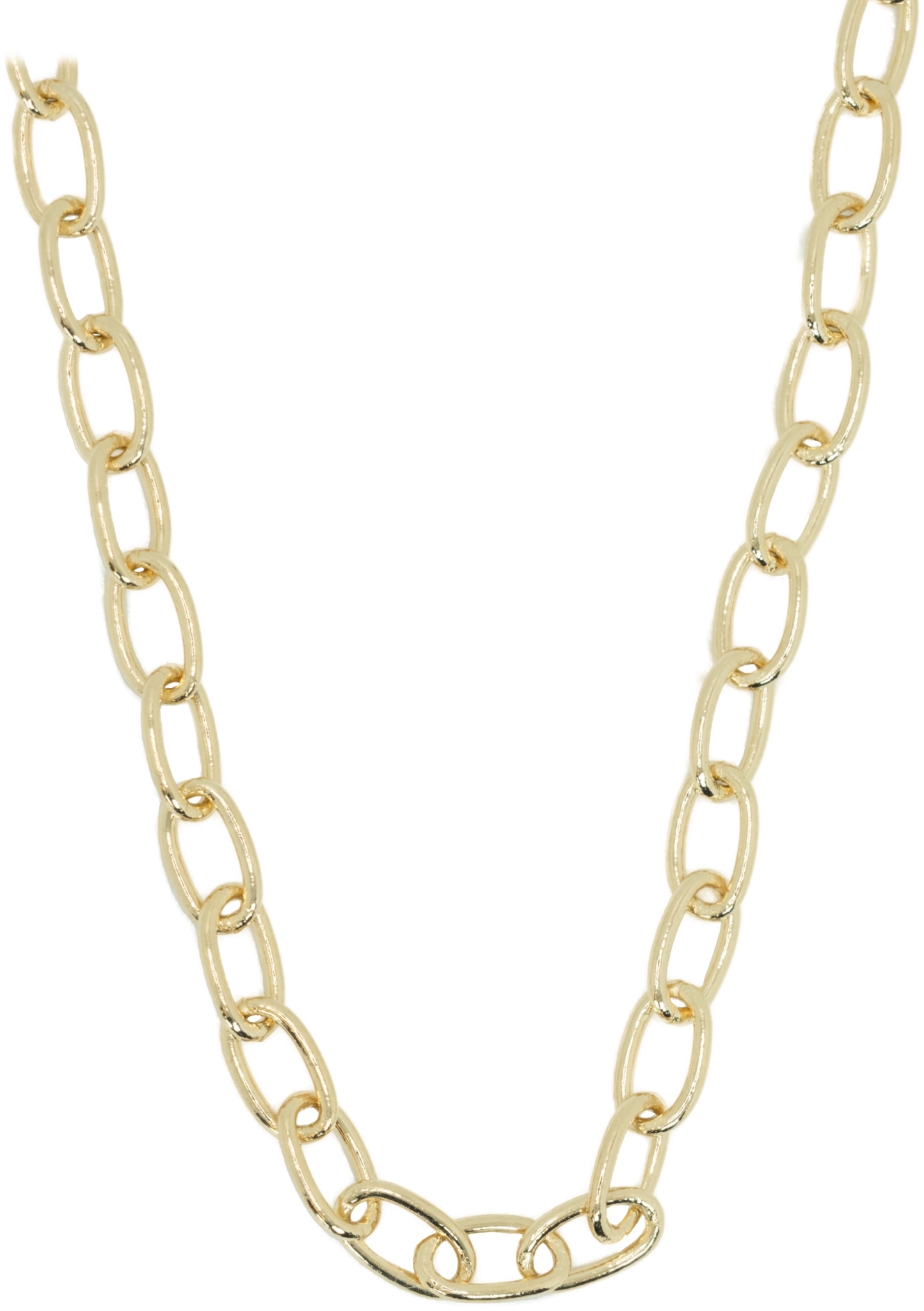 Cadena Link Gold Necklace