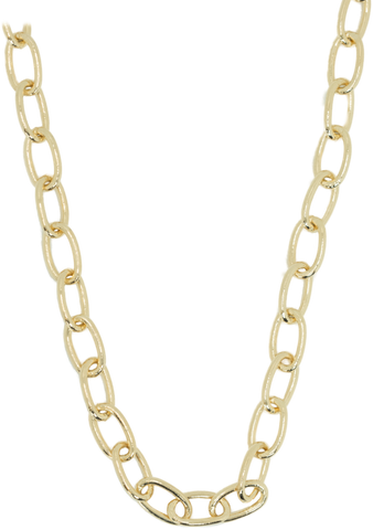 Cadena Link Gold Necklace