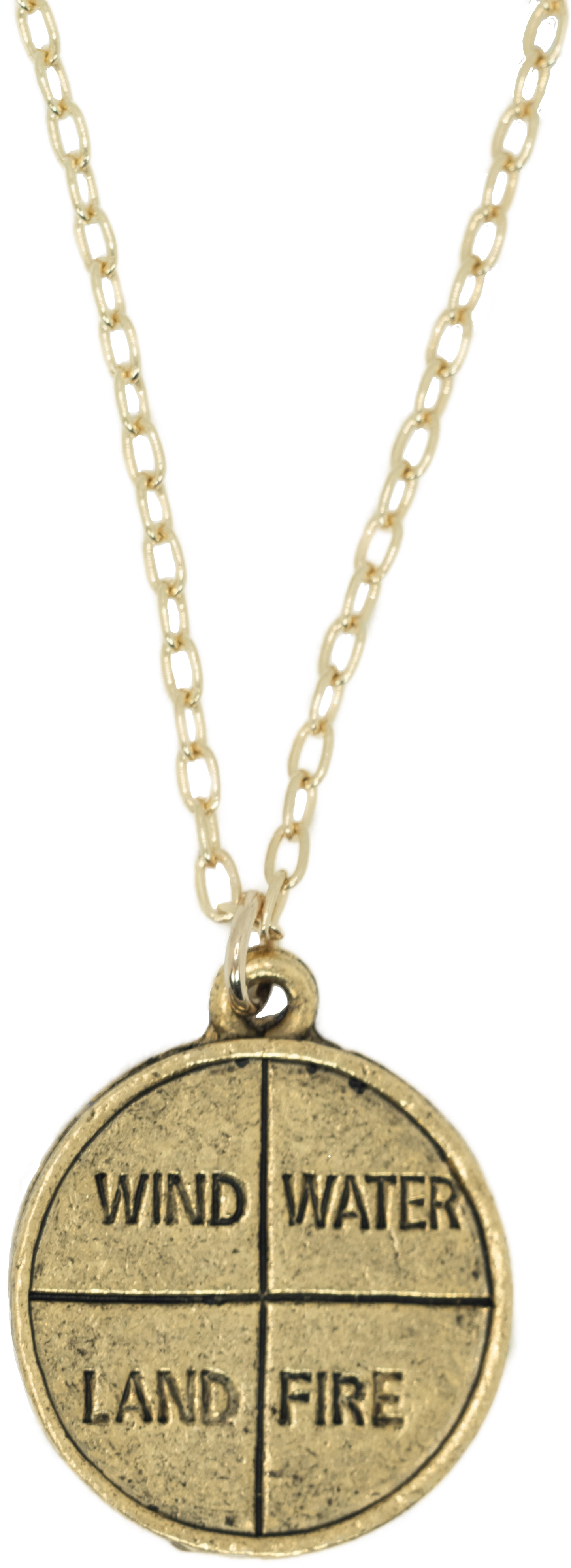 Four Elements Gold Neckalace