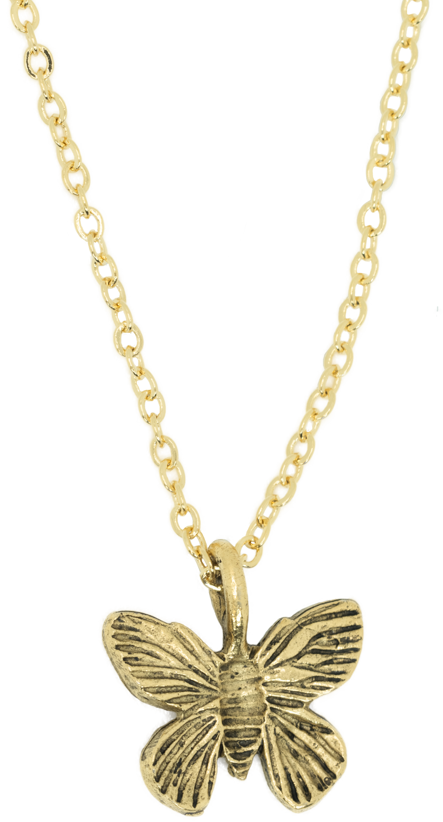 Butterfly Gold Necklace