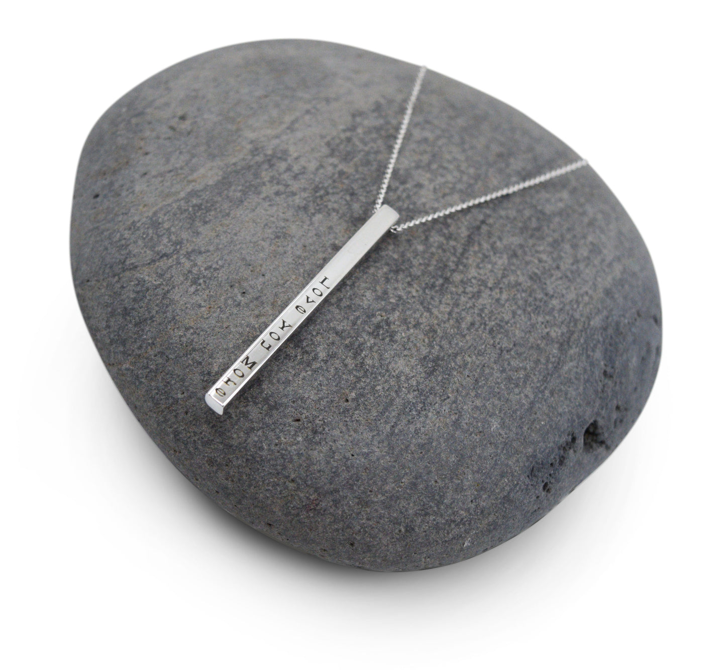 The Love You More Pin Drop Necklace