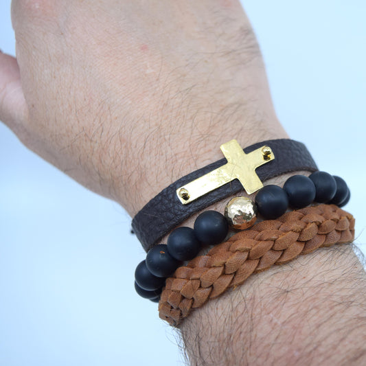 The Stetson Cross Bracelet