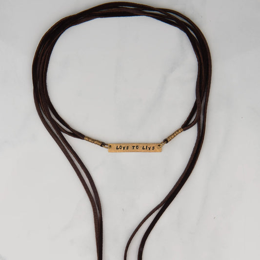 Victoria Love to Live Necklace