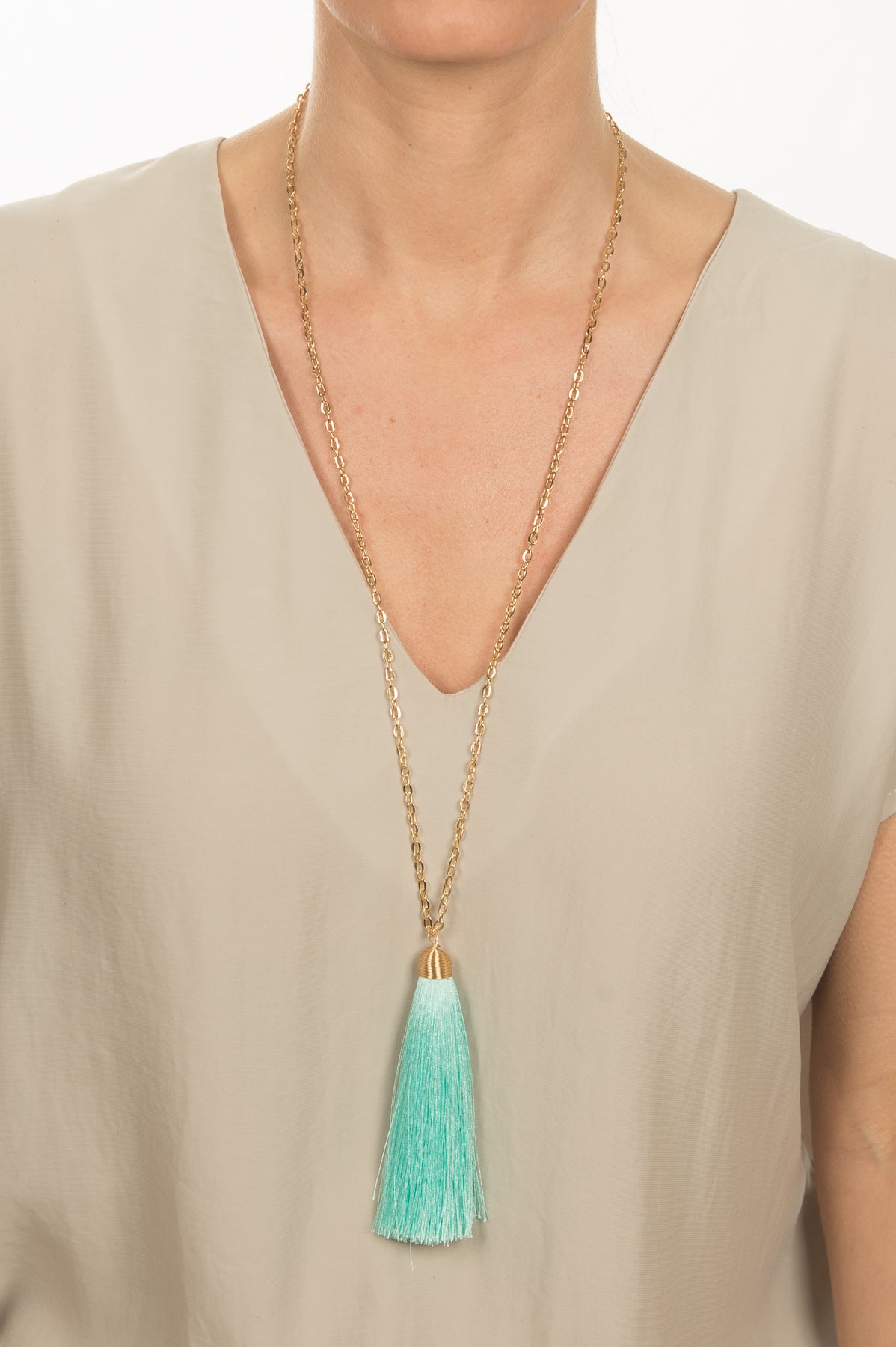 Tassel Pendant Necklace