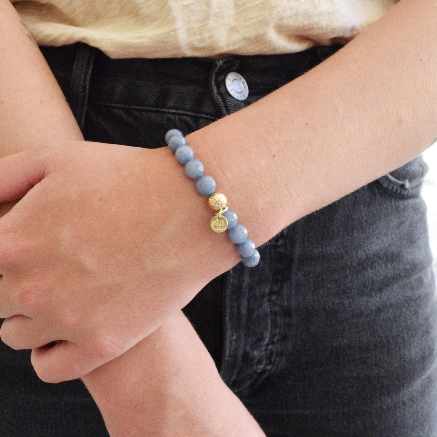 The Luna Bracelet in Geode