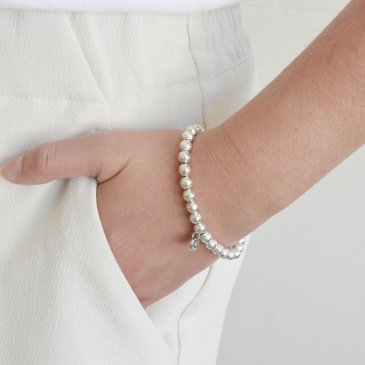 Eternity Bracelet in Silver Shimmer