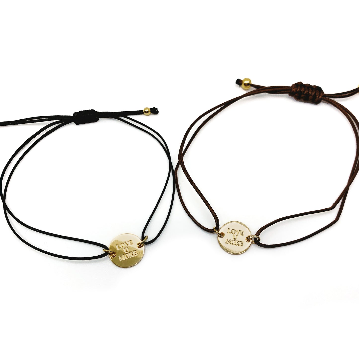 Savannah Bracelet with Mini Love You More Coin