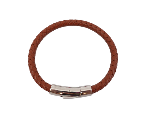 The leather braided Bracelet