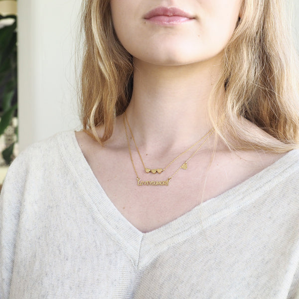 Sweetheart Necklace in 10K Gold