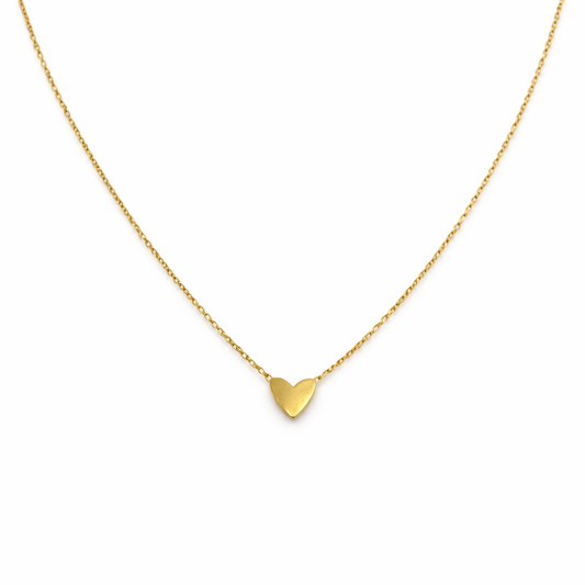 The Itty Bitty Heart Gold Necklace
