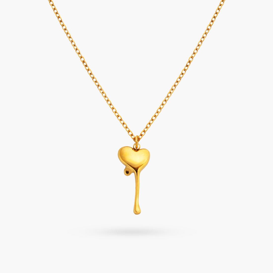 The Melt Your Heart Gold Necklace