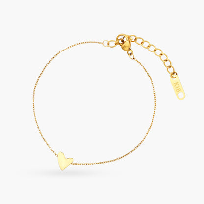 Mini Heart Gold Bracelet