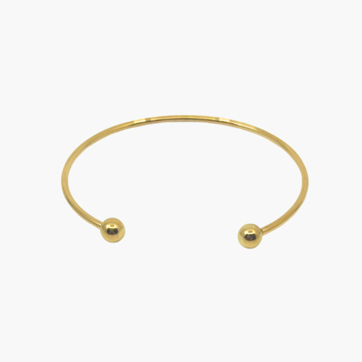 Ball Gold Bangle