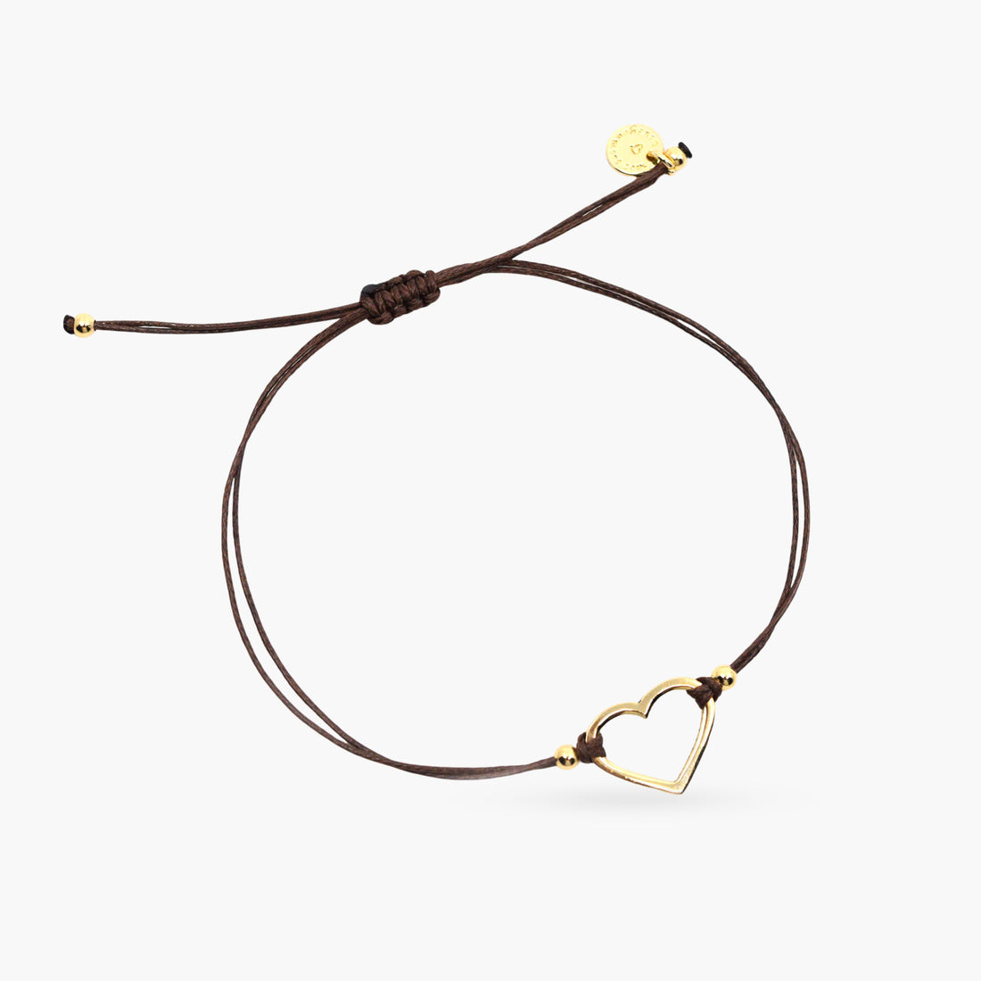 Savannah Cord Bracelet with Heart