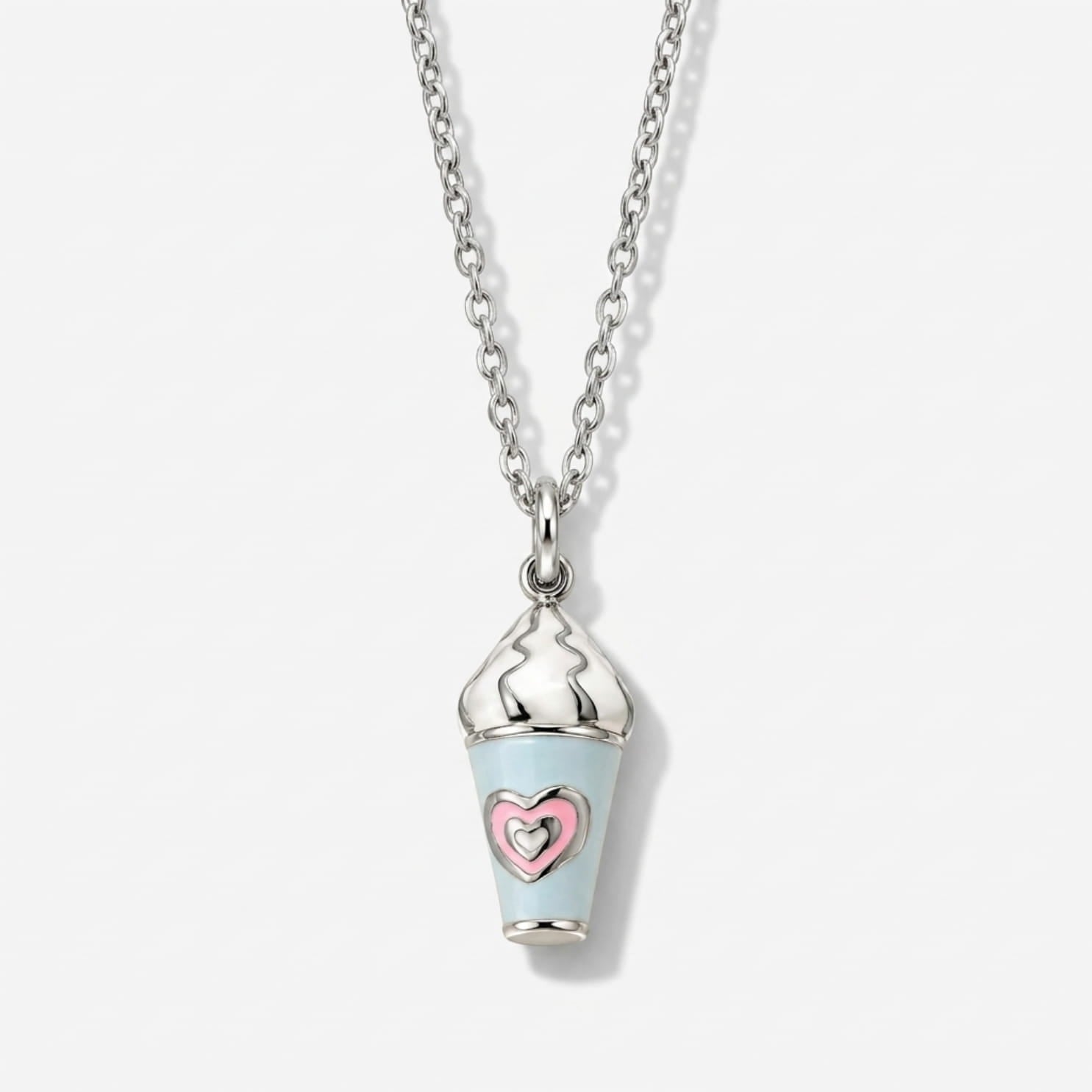 Silver Charms Necklace