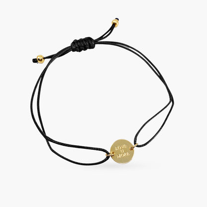 Savannah Bracelet with Mini Love You More Coin