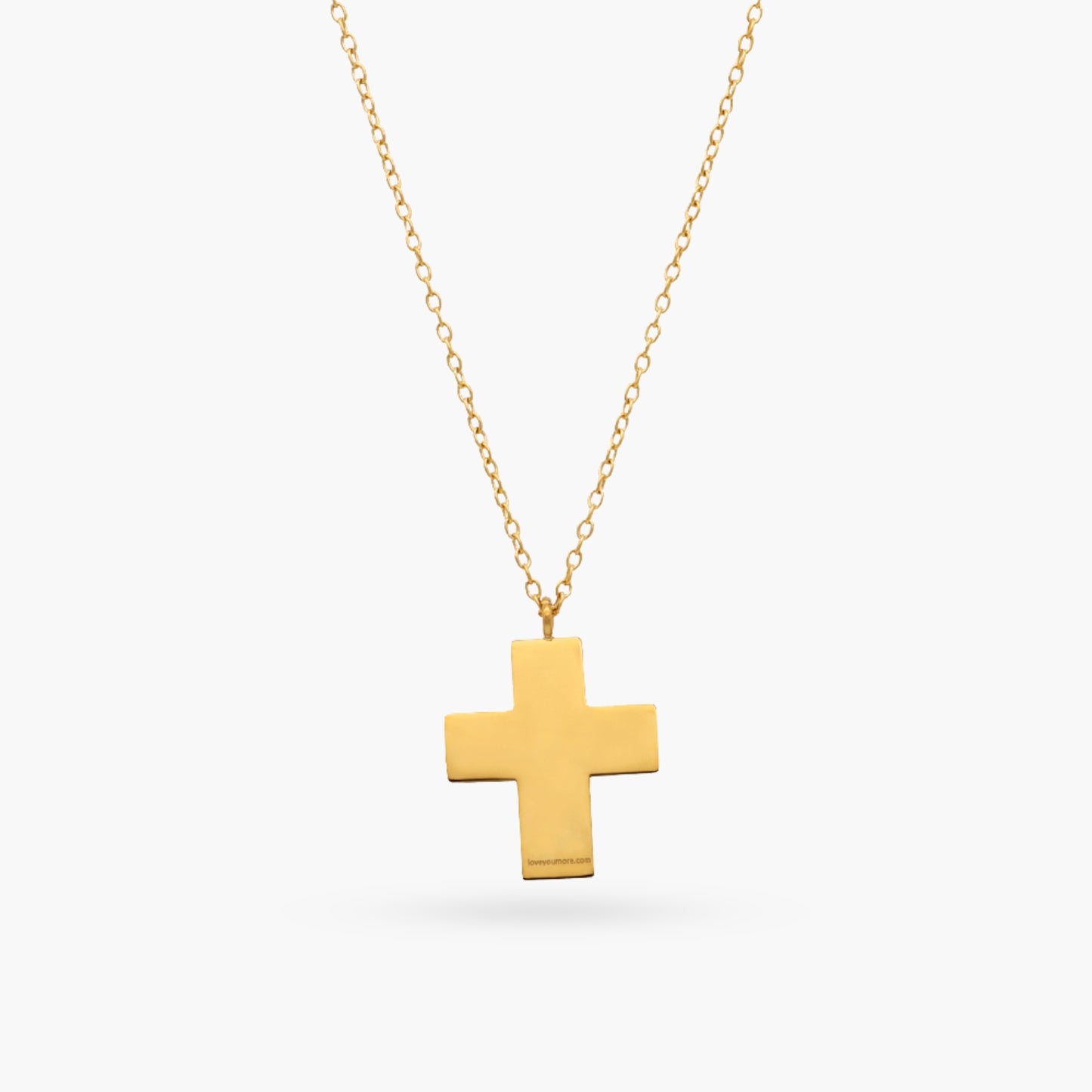 The Polished Walk in Faith Cross Necklace