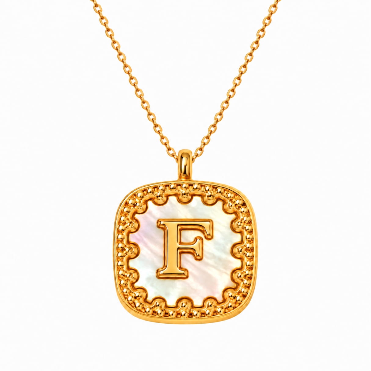 Alphabet Charms Necklace