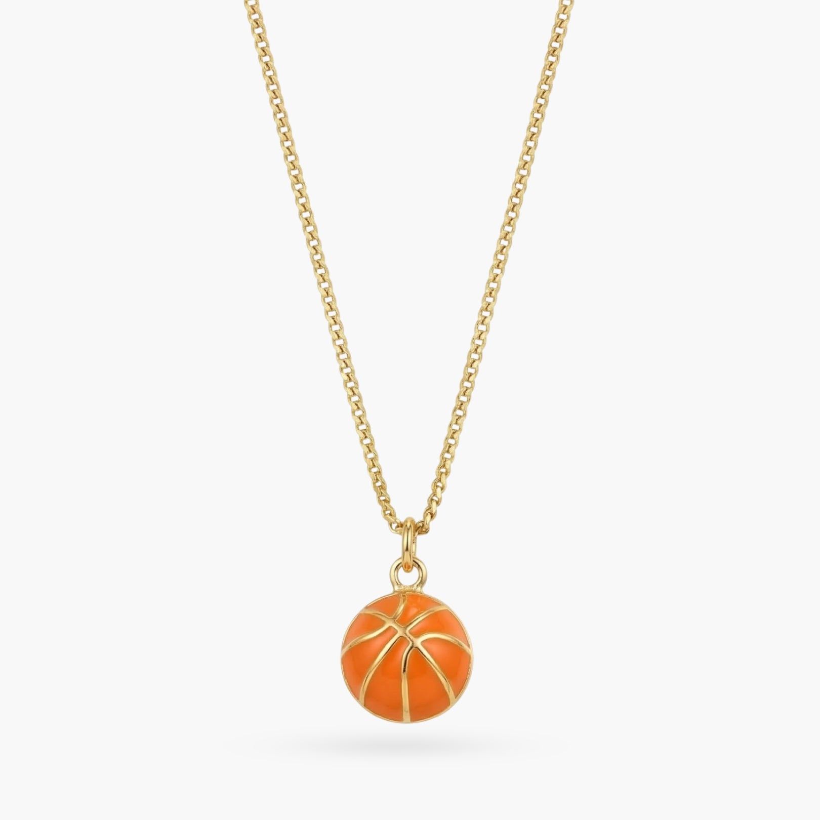 The BasketBall Gold Necklace