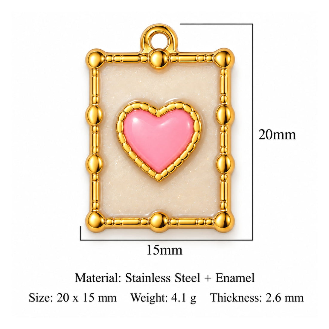 Build Your Own Charm - Heart Charms