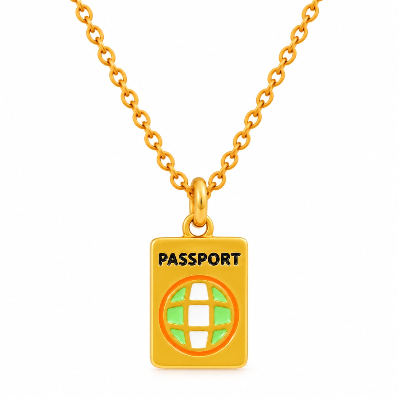 Travel Charms Necklace