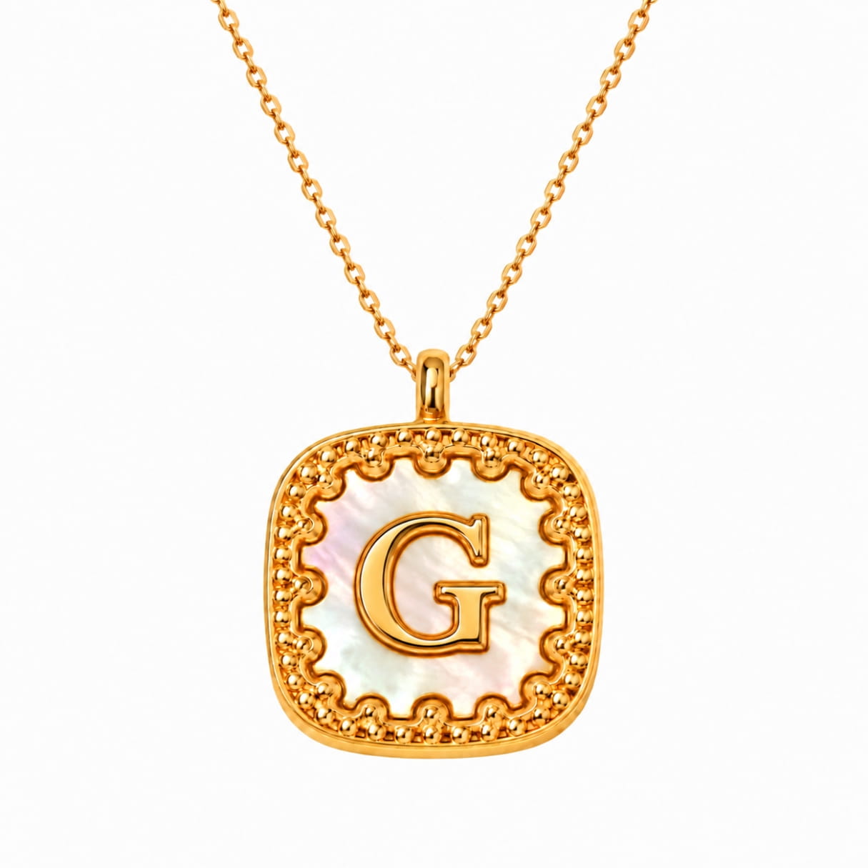 Alphabet Charms Necklace