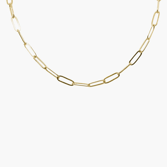 The Paperclip Chain Nekclace