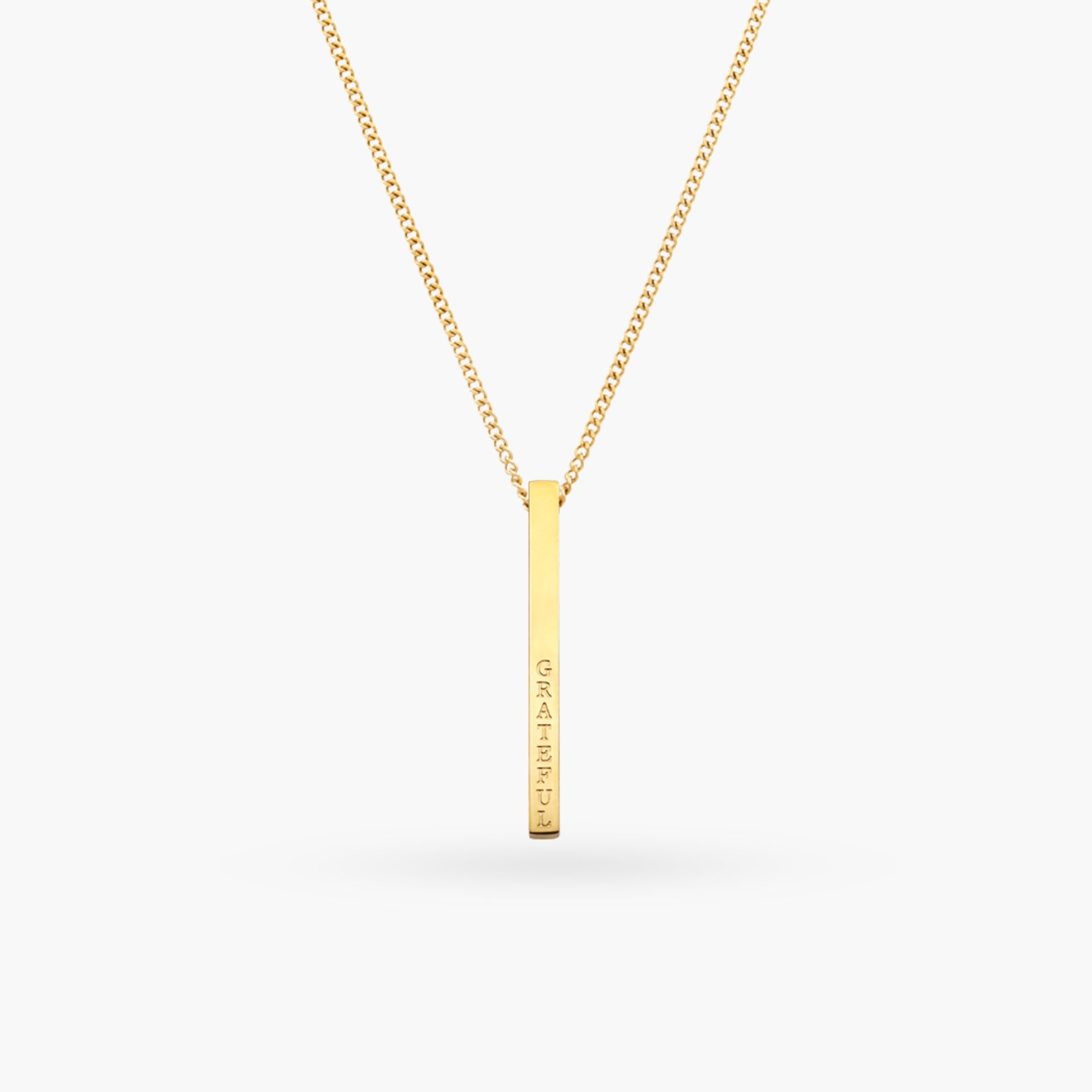 The Grateful Pin Drop Necklace