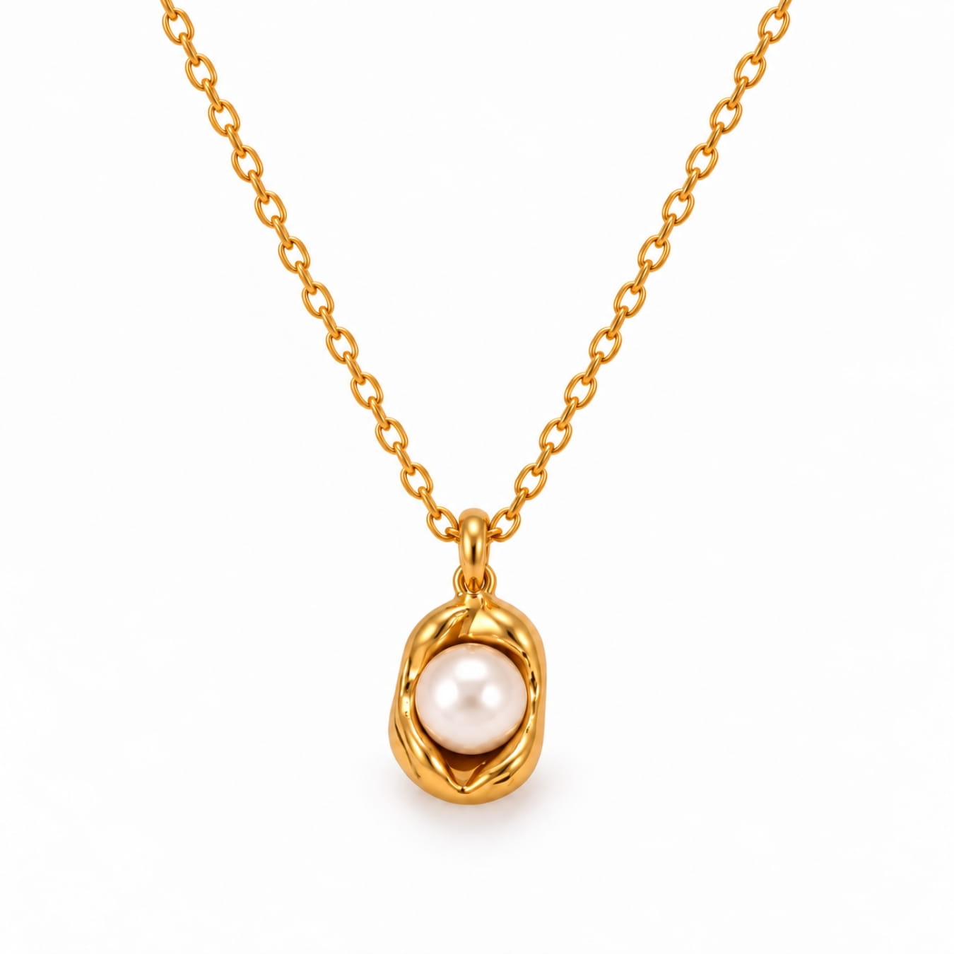 Pearl Charms Necklace
