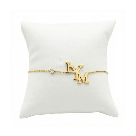 14k LYM Gold Bracelet