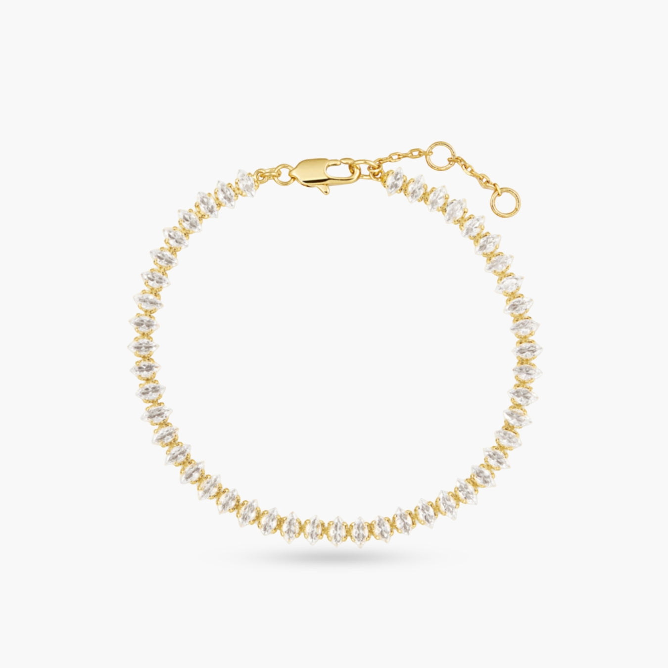 14k Plated Tears Gold Bracelet