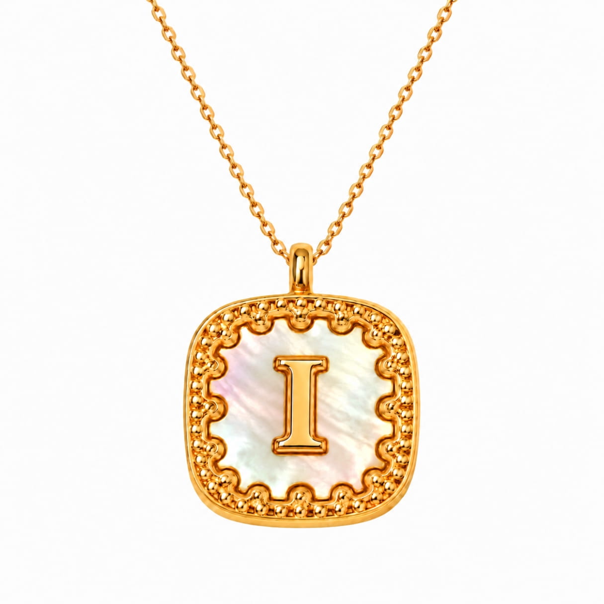 Alphabet Charms Necklace