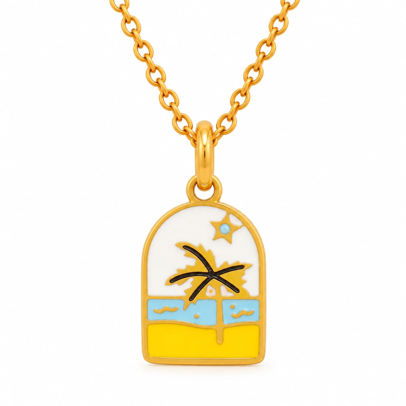 Travel Charms Necklace