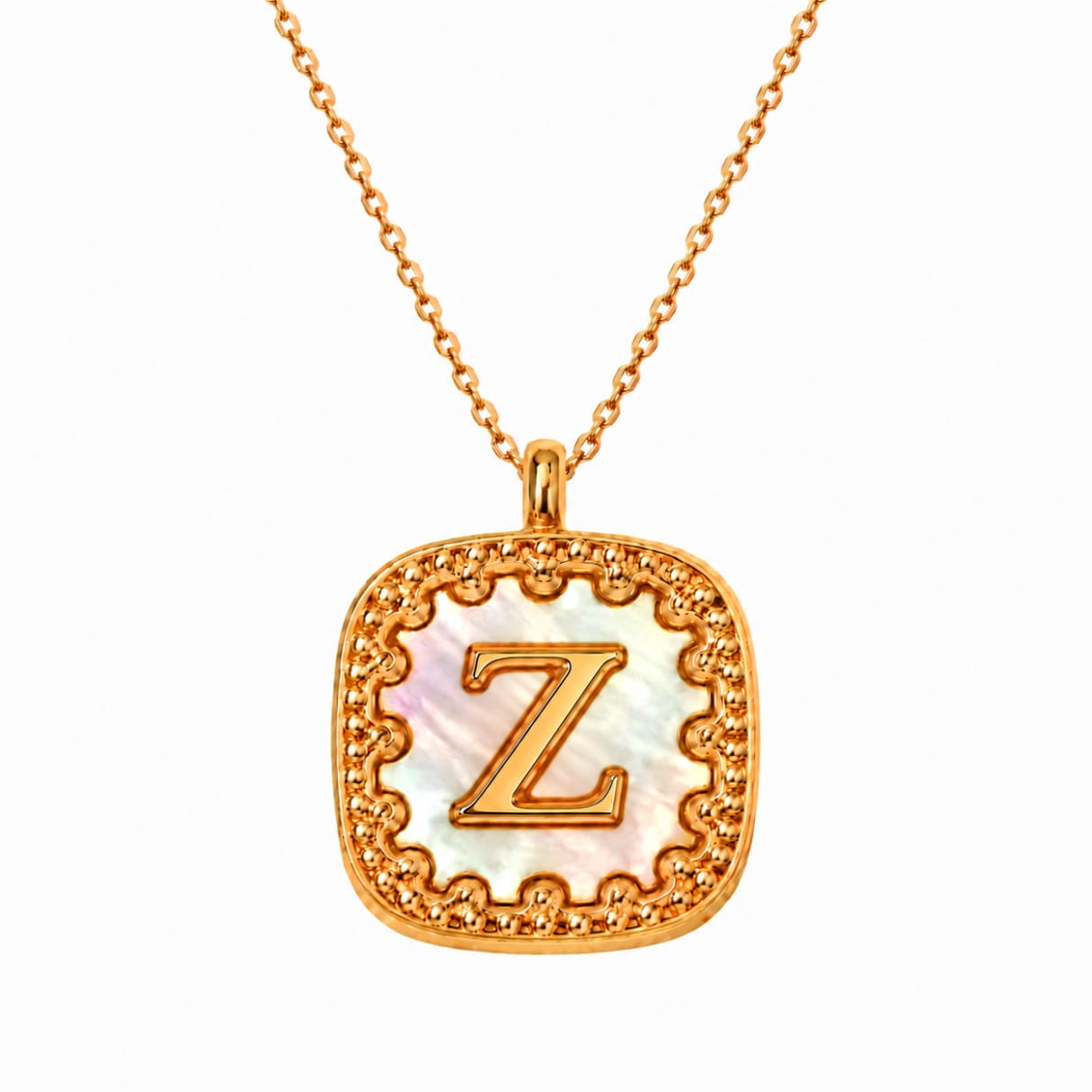 Alphabet Charms Necklace