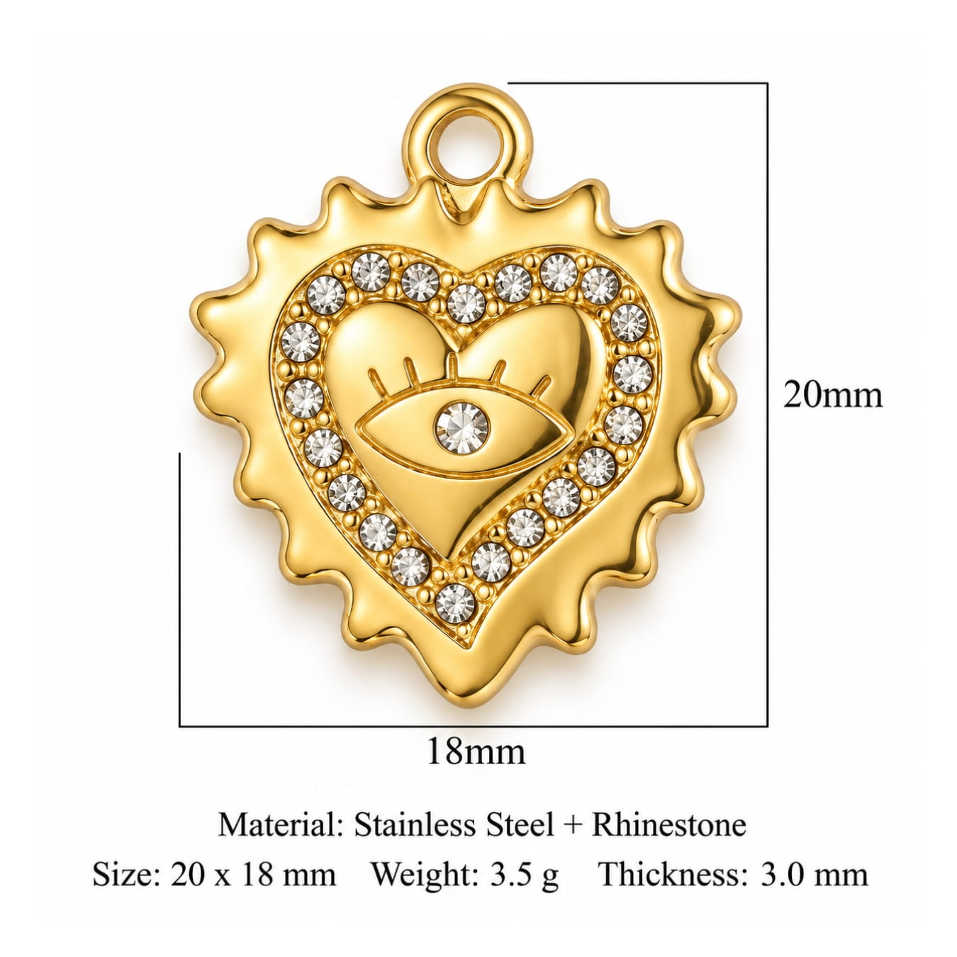 Build Your Own Charm - Heart Charms